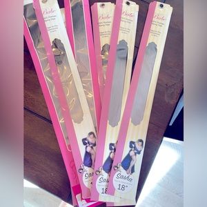 Tape in hair extensions ( silver ombre) 14inch and 18 inch